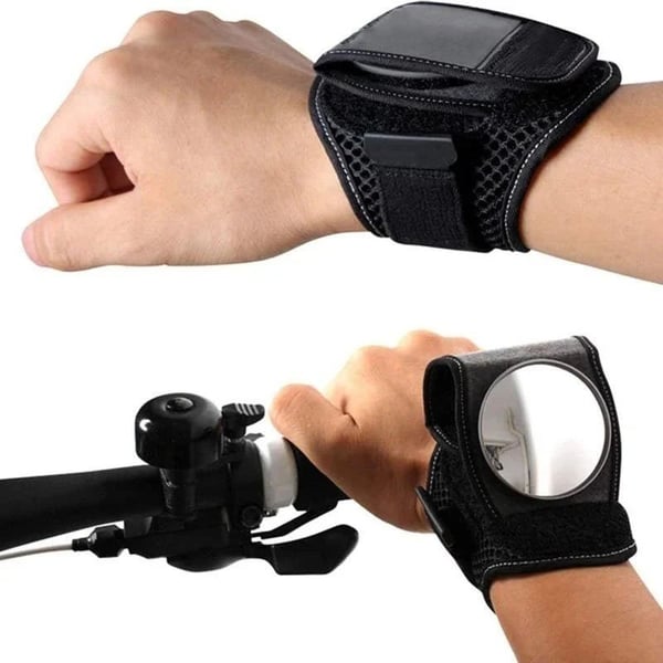 🔥HOT SALE 50%OFF🚴♂️Cycle Safely with This Hands-Free Wrist Rearview Mirror