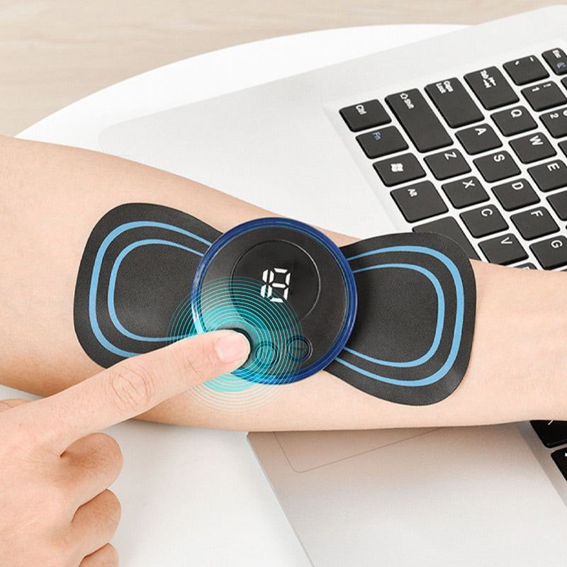 Full-Body Electronic Pulse Massager with 8 Modes & 19 Intensity Levels – Convenient for Home & Office Use