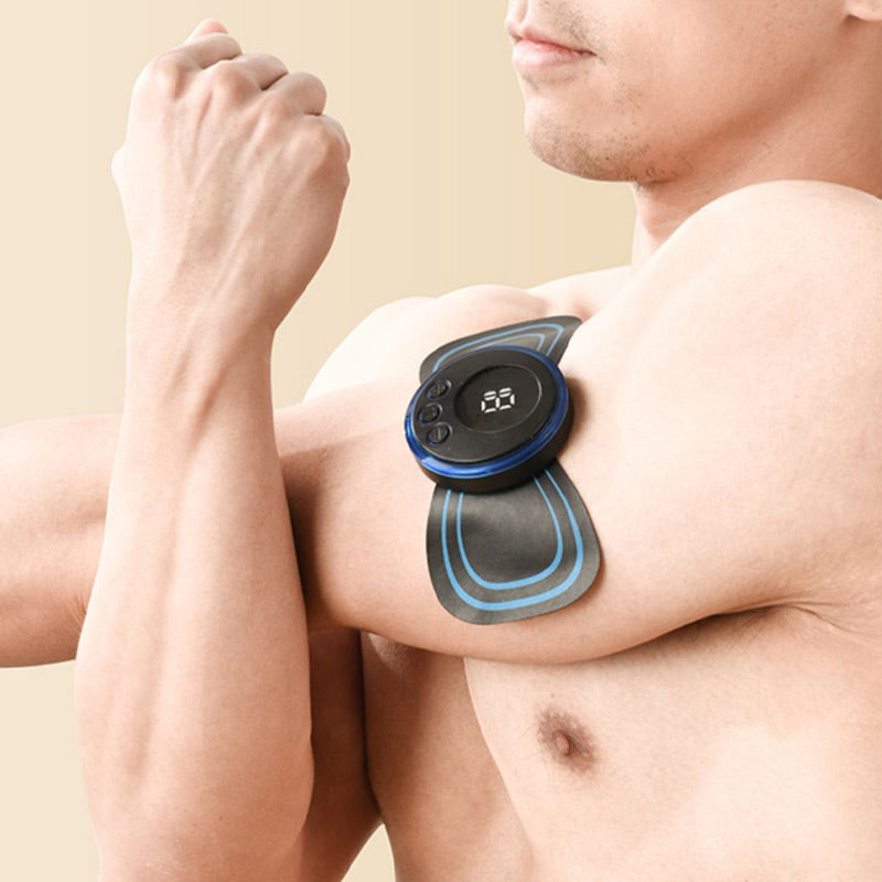 Full-Body Electronic Pulse Massager with 8 Modes & 19 Intensity Levels – Convenient for Home & Office Use