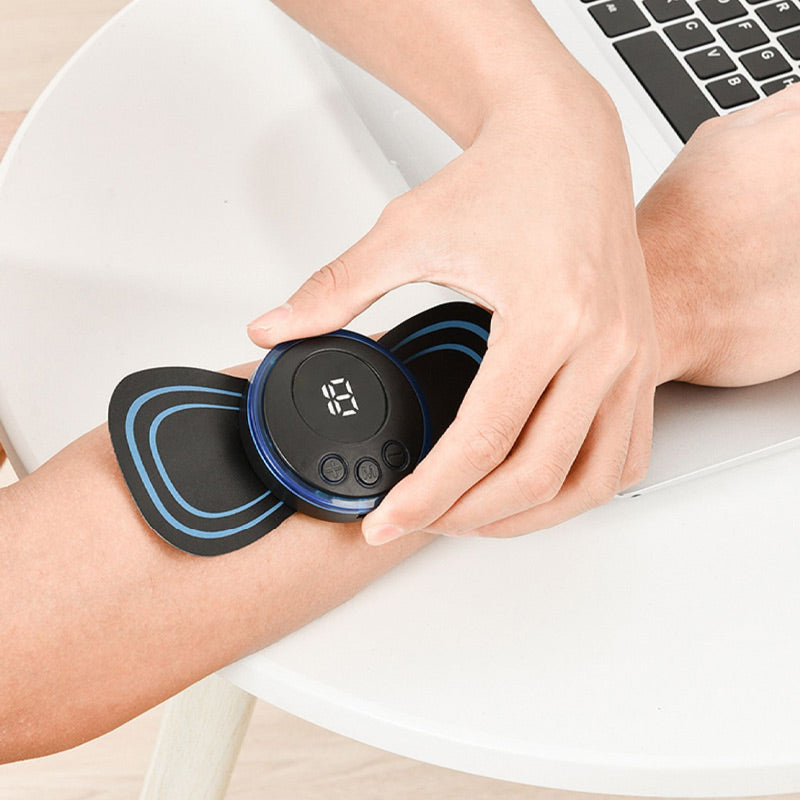 Full-Body Electronic Pulse Massager with 8 Modes & 19 Intensity Levels – Convenient for Home & Office Use