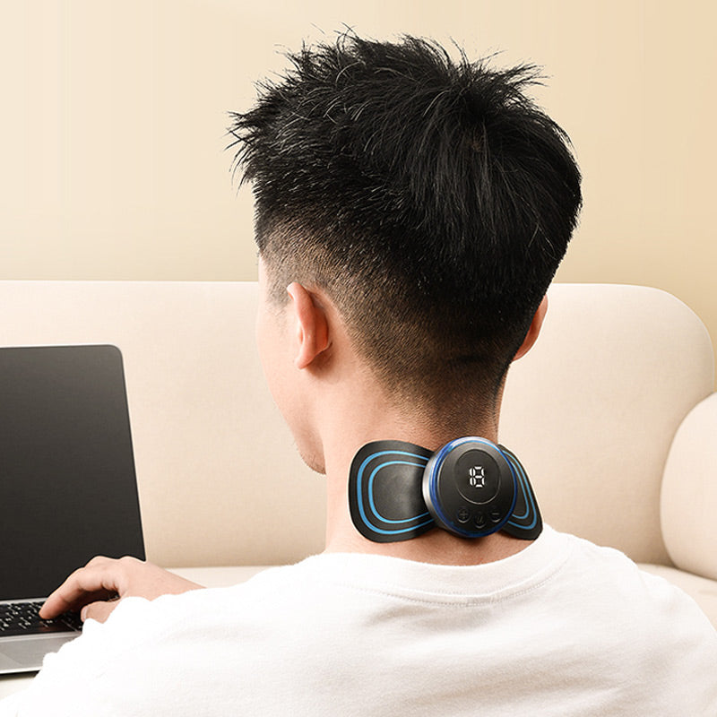 Full-Body Electronic Pulse Massager with 8 Modes & 19 Intensity Levels – Convenient for Home & Office Use