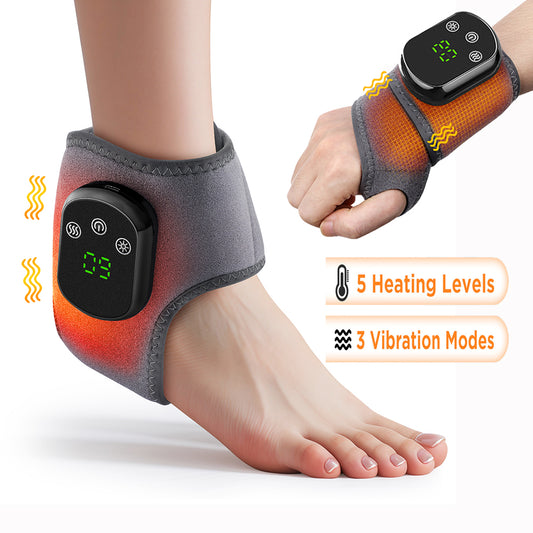 Hand & Foot Massager With Vibration And Heat To Relax And Improve Joint Flexibility