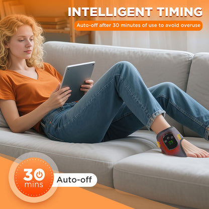Hand & Foot Massager With Vibration And Heat To Relax And Improve Joint Flexibility