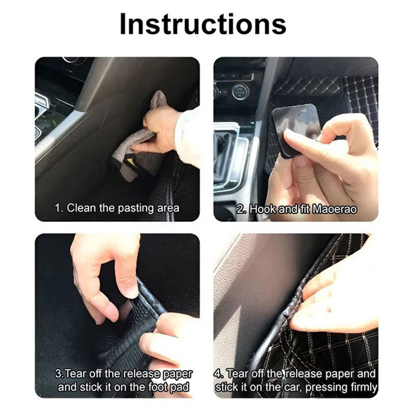 🔥LIMITED OFFER £10.99/40pcs🚗🔩High-Quality Invisible Fixed Sticker for Mats🔥