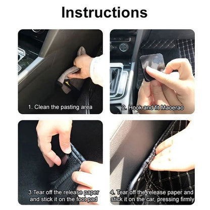🔥LIMITED OFFER £10.99/40pcs🚗🔩High-Quality Invisible Fixed Sticker for Mats🔥