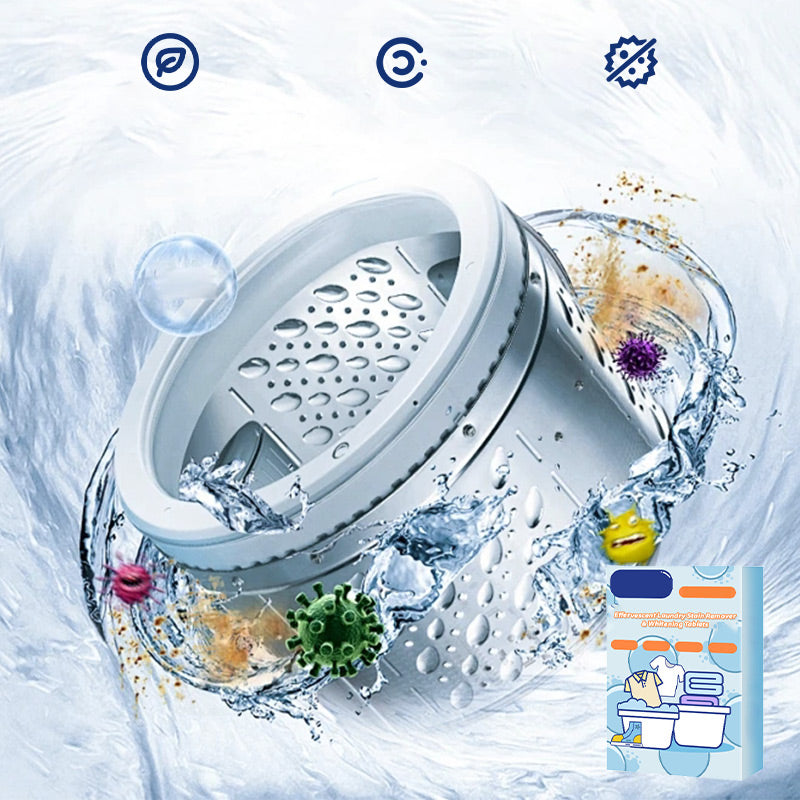 🔥Buy 2 get 1 free🔥Effervescent Laundry Stain Remover & Whitening Tablets