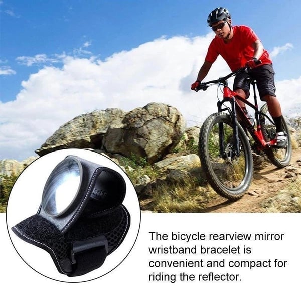 🔥HOT SALE 50%OFF🚴‍♂️Cycle Safely with This Hands-Free Wrist Rearview Mirror