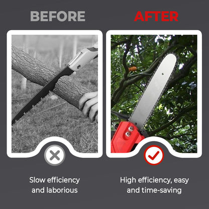 🥳2026 HOT SALE🥳💞50K+ SOLD!🔥⚡ LAST DAY 50% OFF! Cordless High‑Power Lithium Chainsaw – Brushless motor, fast cutting & long runtime. Lightweight, safety switch & gift toolkit included. Prune with ease. 🌲🔋