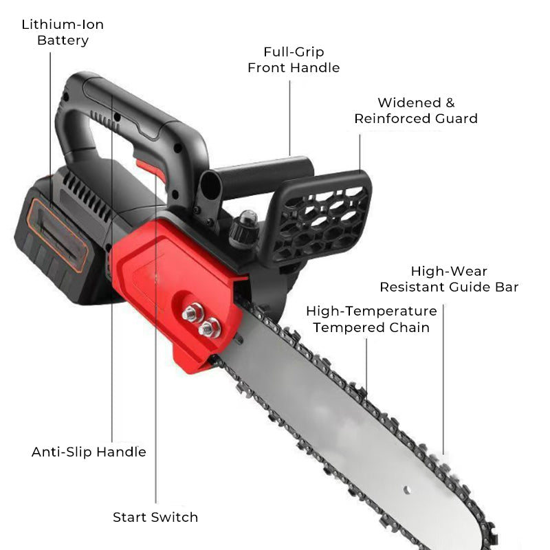 🥳2026 HOT SALE🥳💞50K+ SOLD!🔥⚡ LAST DAY 50% OFF! Cordless High‑Power Lithium Chainsaw – Brushless motor, fast cutting & long runtime. Lightweight, safety switch & gift toolkit included. Prune with ease. 🌲🔋