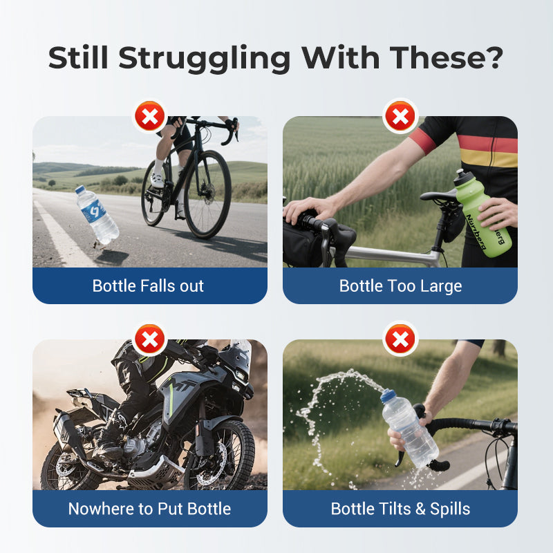 🎁HOT SALE 50% OFF 🔥Adaptive Cycling Bottle Holder and Cleaning brush