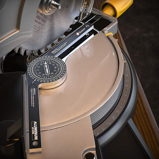 📏Precision Protractor (Aluminum/Plastic)