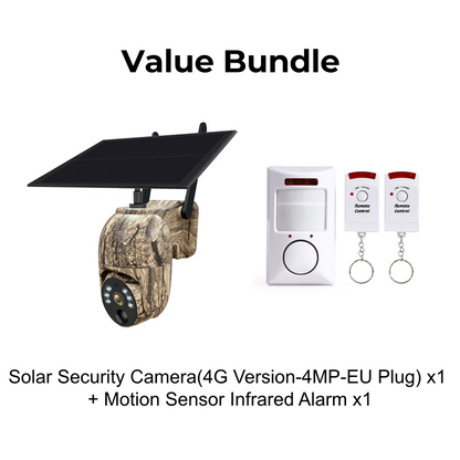 🏠⚡ 50% OFF! 4MP Solar PTZ Camera – 355° pan & tilt, eliminates blind spots. Built-in battery, solar rechargeable. Two-way talk, instant alerts. Tough enough for any weather. 🌧️🛡️