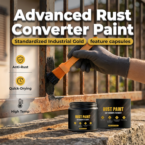 🔥Hot Sale 50%OFF🔥Water-Based Metallic Paint Rust Converter