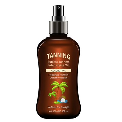 🌸Summer Hot Sale 50%OFF🌸Sunless Tanning Oil with Coconut Oil😍Delivered within 5 working days