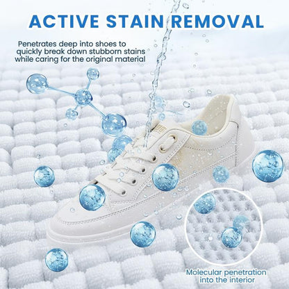 ⏳Limited-time Special Price ￡8.99!!🧼No-Wash Shoe & Leather Cleaner Cream - Stain Remover with Sponge