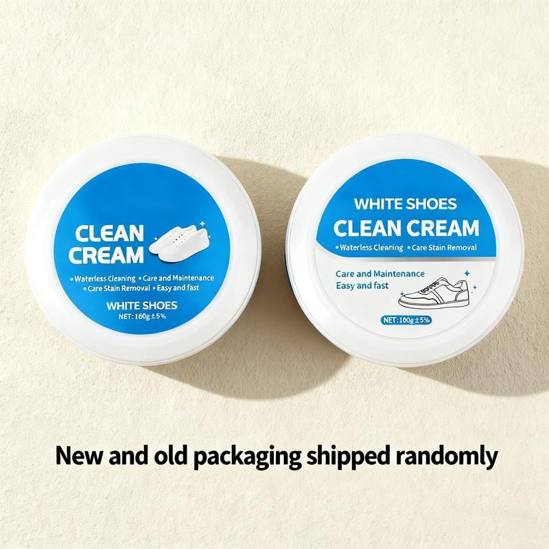 ⏳Limited-time Special Price ￡8.99!!🧼No-Wash Shoe & Leather Cleaner Cream - Stain Remover with Sponge