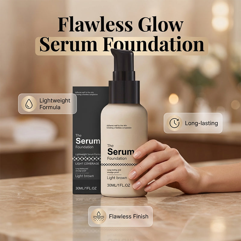 🥳2026 HOT SALE🥳50K+ SOLD!💞Lightweight Serum Foundation for a Natural Finish