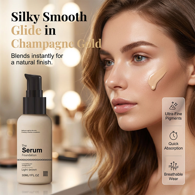 🥳2026 HOT SALE🥳50K+ SOLD!💞Lightweight Serum Foundation for a Natural Finish
