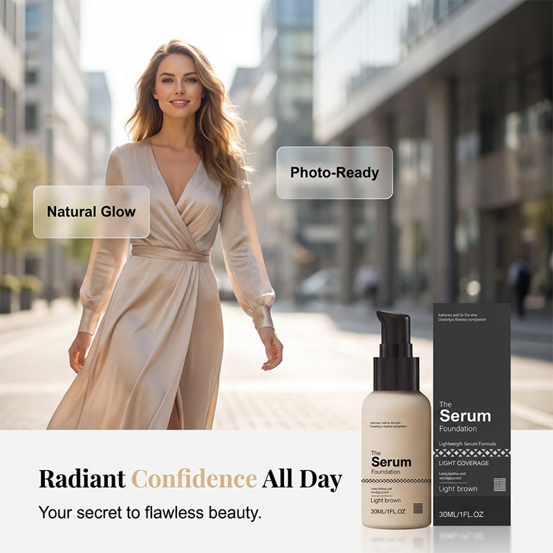 🥳2026 HOT SALE🥳50K+ SOLD!💞Lightweight Serum Foundation for a Natural Finish