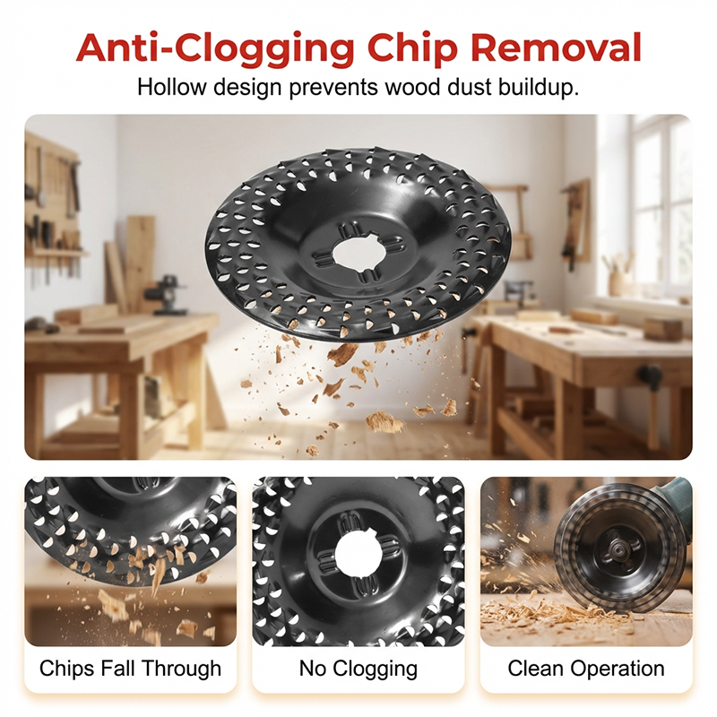 🔥HOT SALE 50%OFF🔥🔄 Angle Grinder Wood Carving Disc | Wood Sculpting Beast