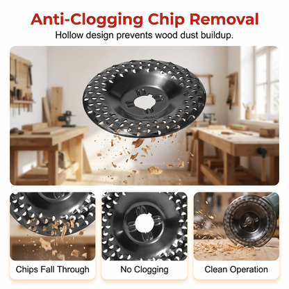 🔥HOT SALE 50%OFF🔥🔄 Angle Grinder Wood Carving Disc | Wood Sculpting Beast