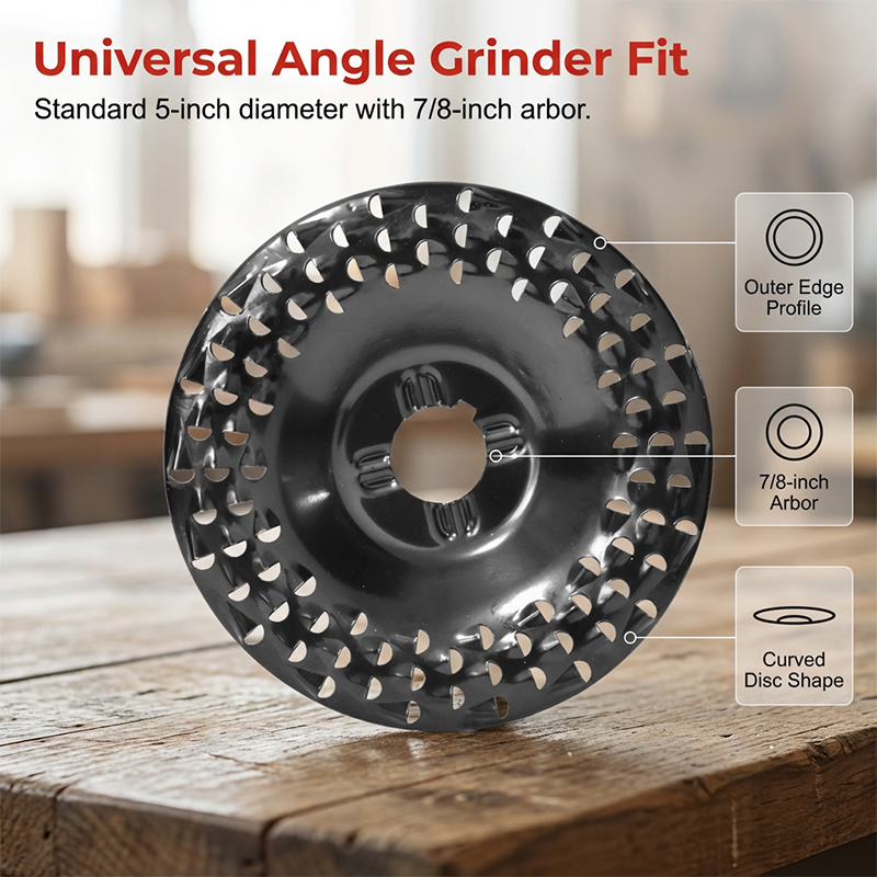 🔥HOT SALE 50%OFF🔥🔄 Angle Grinder Wood Carving Disc | Wood Sculpting Beast
