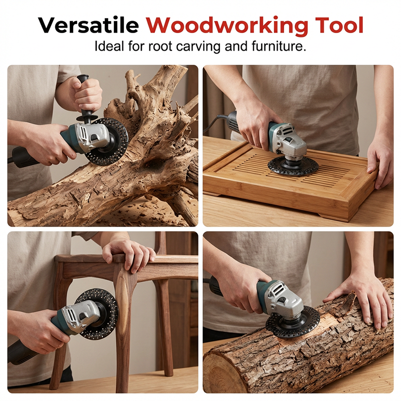 🔥HOT SALE 50%OFF🔥🔄 Angle Grinder Wood Carving Disc | Wood Sculpting Beast