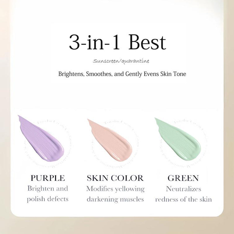 🔥Summer Sale 50% OFF🌸3-color Delicate Hydration Brighten Skin Tone Waterproof Concealer Isolation Cream