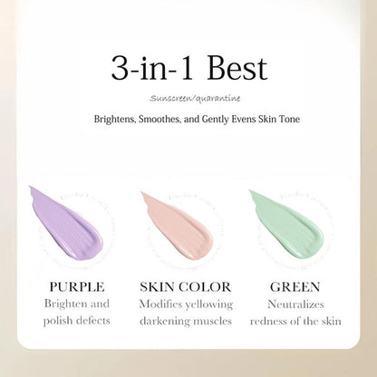 🔥Summer Sale 50% OFF🌸3-color Delicate Hydration Brighten Skin Tone Waterproof Concealer Isolation Cream