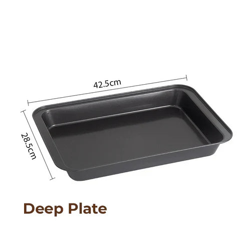 🍳 49% OFF NOW! 🥧 Non-Stick Carbon Steel Baking Pan – Even heating, easy release & durable for cakes, breads and pizzas 🔥