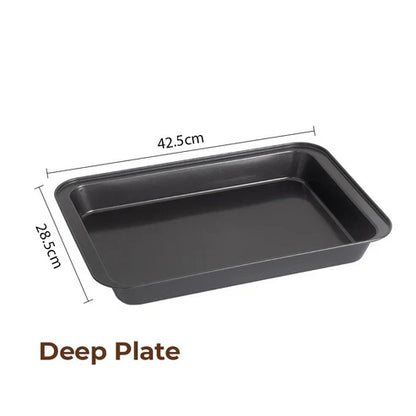 🍳 49% OFF NOW! 🥧 Non-Stick Carbon Steel Baking Pan – Even heating, easy release & durable for cakes, breads and pizzas 🔥
