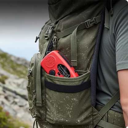 📻 50% OFF NOW! 🔋 Multifunctional Portable Solar Emergency Radio – Power Bank, Hand Crank & Weather Alert for Outdoor & Crisis Preparedness ⚡